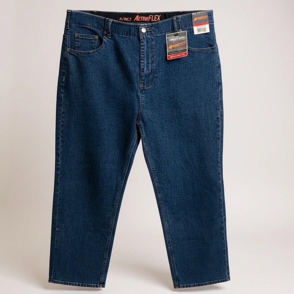 Architect ActiveFlex Men's Stretch Jeans Regular Fit 42x29 Medium Wash NWT